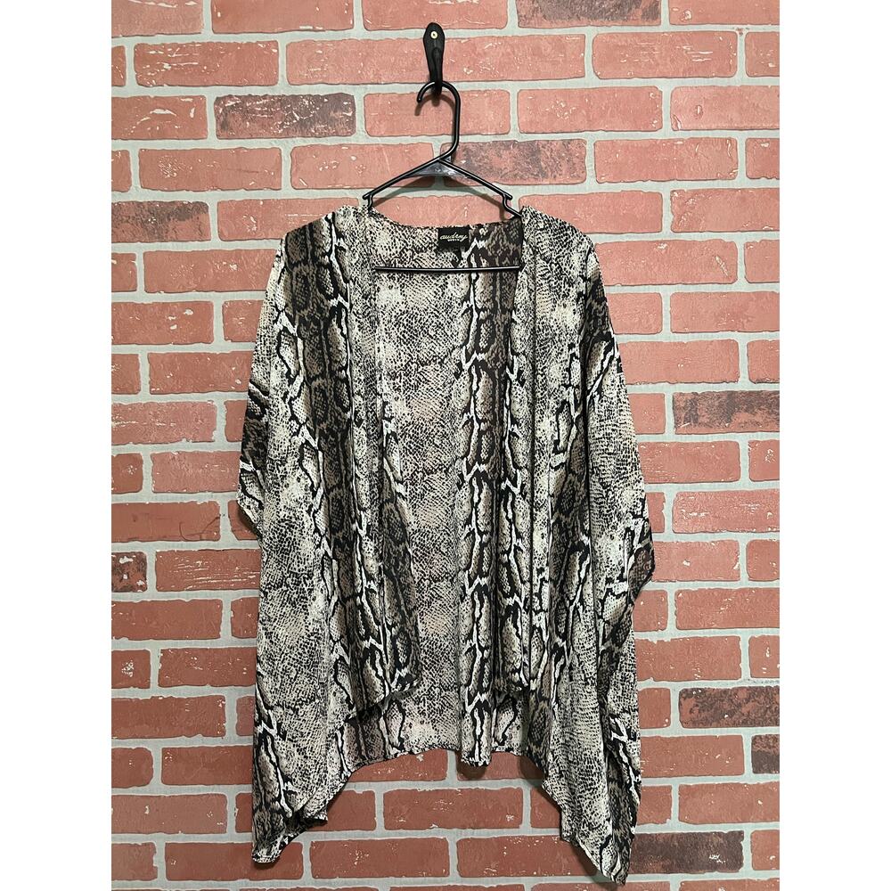 Snake Print Kimono